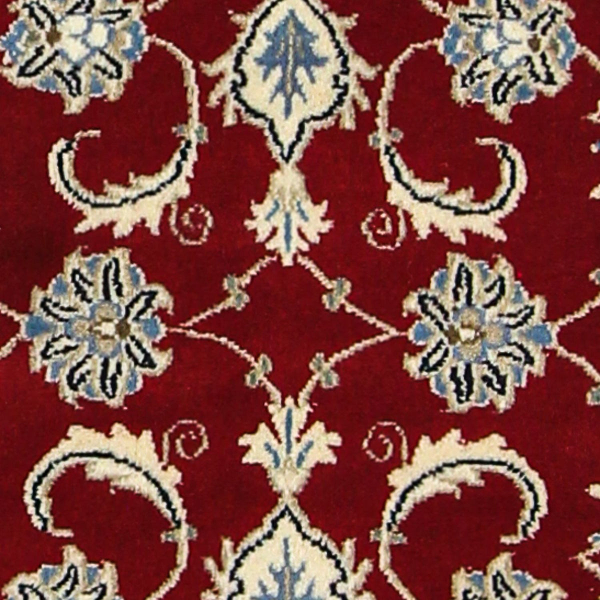 Biegacz Dywan perski - Nain - 188 x 60 cm - ciemna czerwień