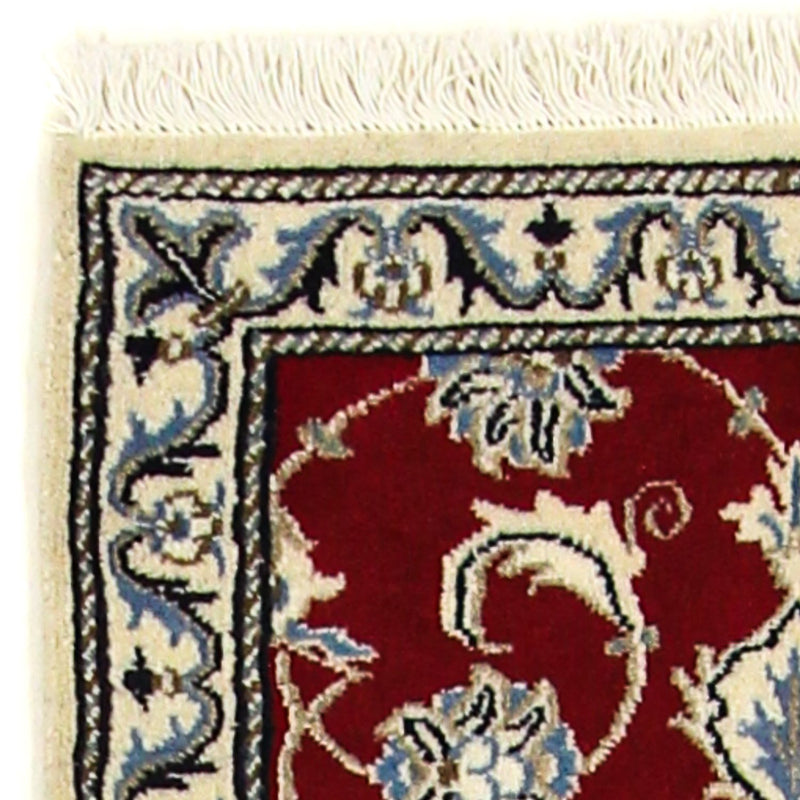 Biegacz Dywan perski - Nain - 188 x 60 cm - ciemna czerwień