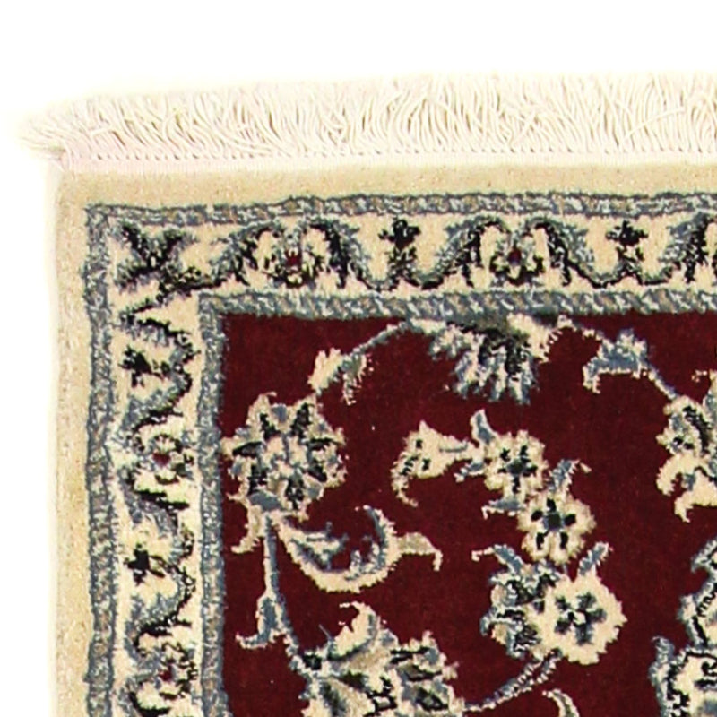 Biegacz Dywan perski - Nain - 193 x 80 cm - ciemna czerwień