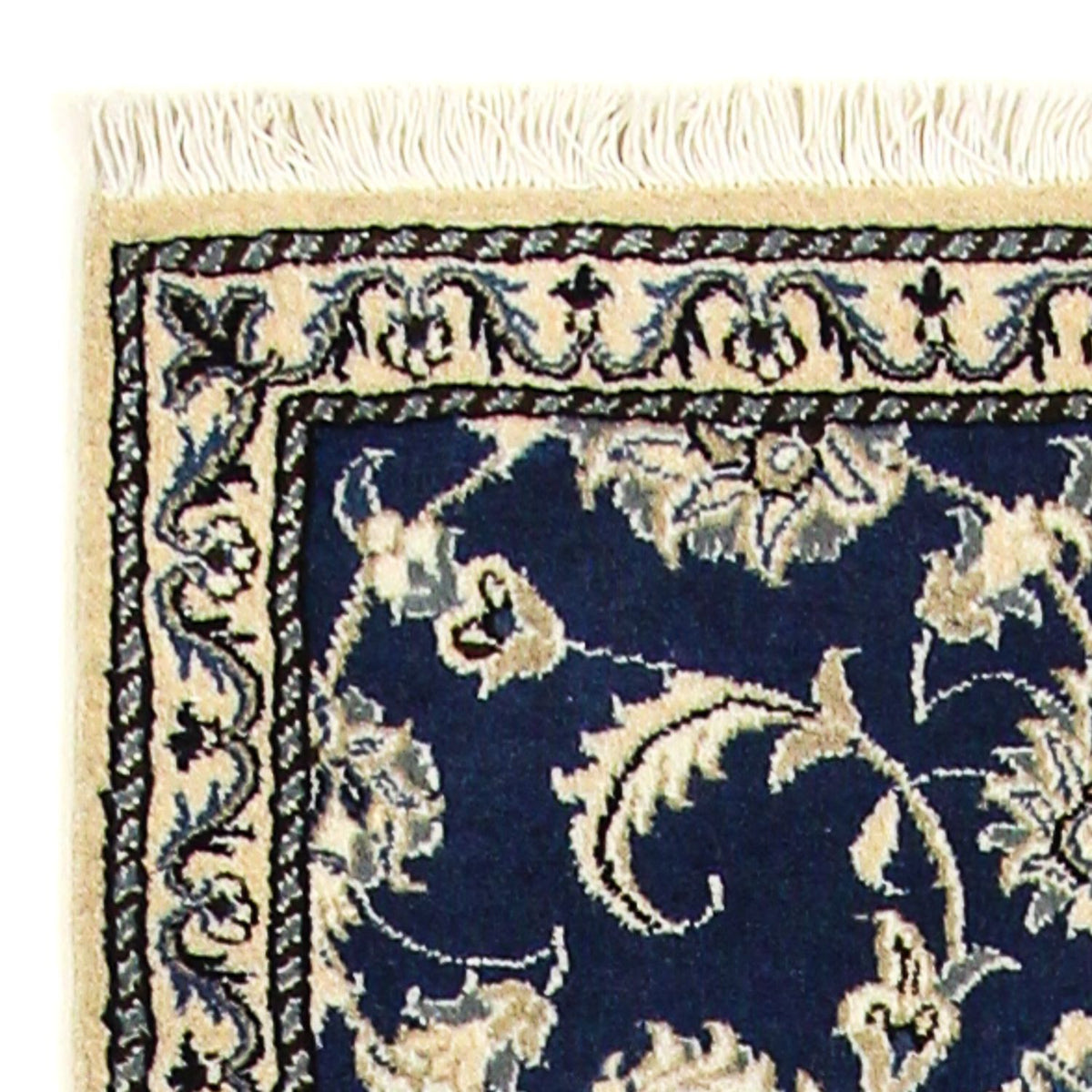 Biegacz Dywan perski - Nain - 243 x 78 cm - niebieski