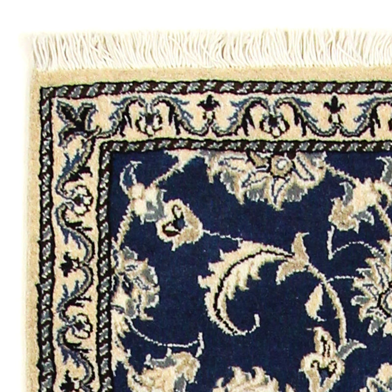 Biegacz Dywan perski - Nain - 243 x 78 cm - niebieski