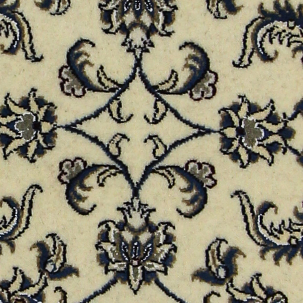 Biegacz Dywan perski - Nain - 197 x 79 cm - beżowy