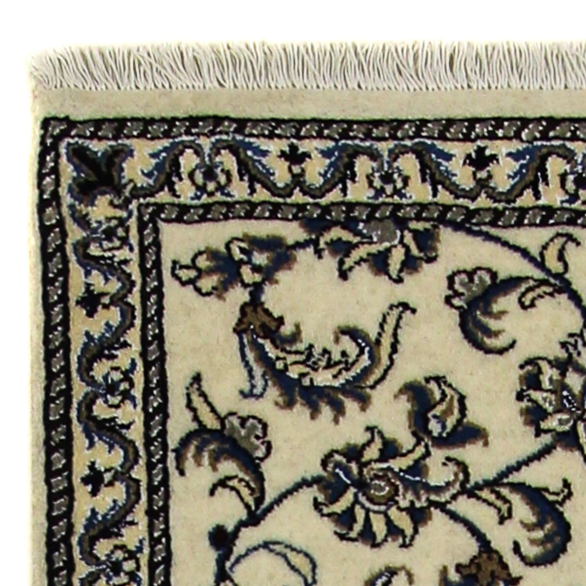 Biegacz Dywan perski - Nain - 197 x 79 cm - beżowy