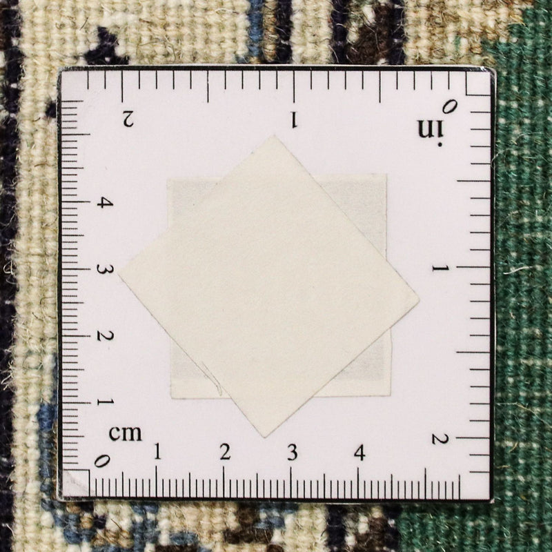 Biegacz Dywan perski - Nain - 200 x 74 cm - ciemna zieleń