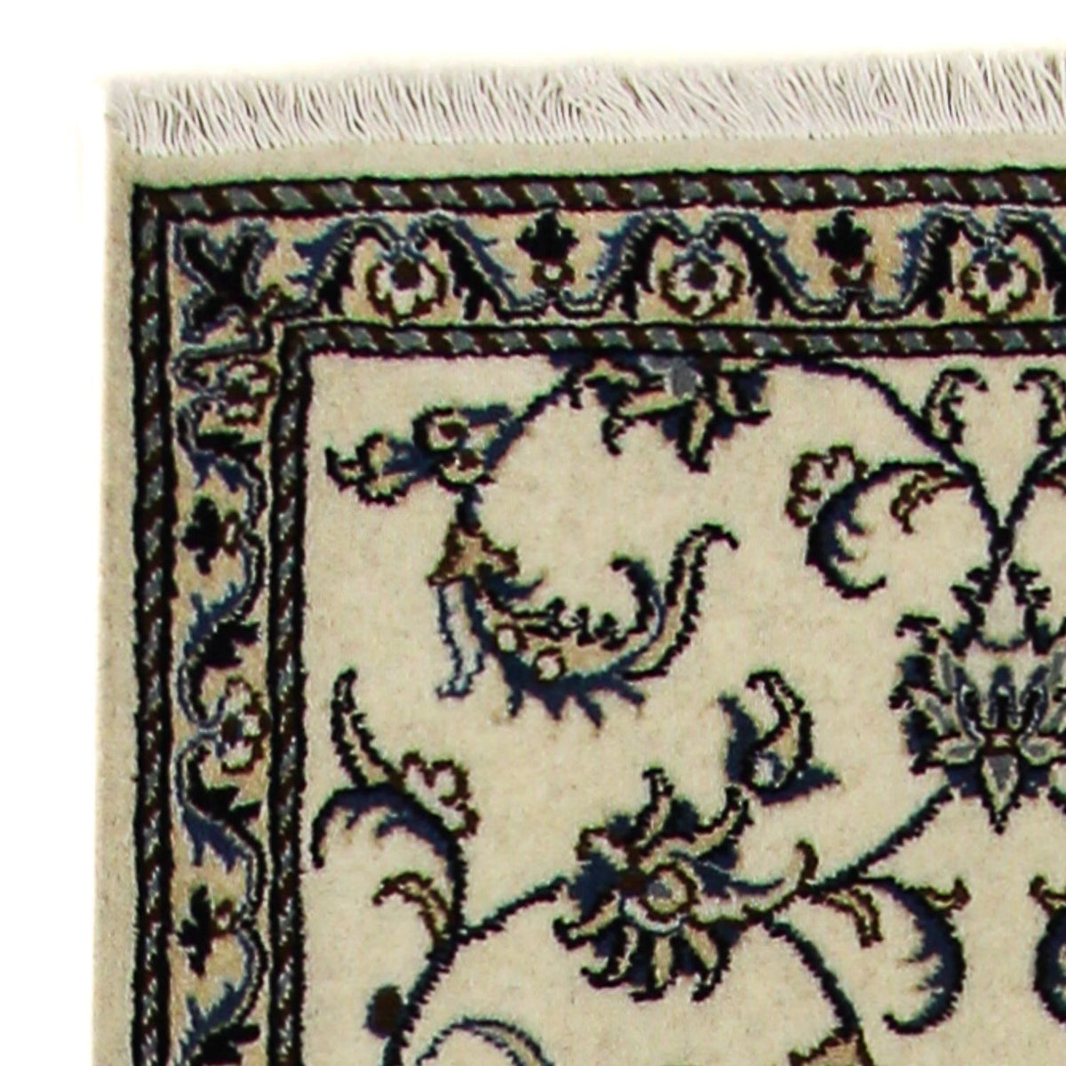 Biegacz Dywan perski - Nain - 296 x 79 cm - beżowy