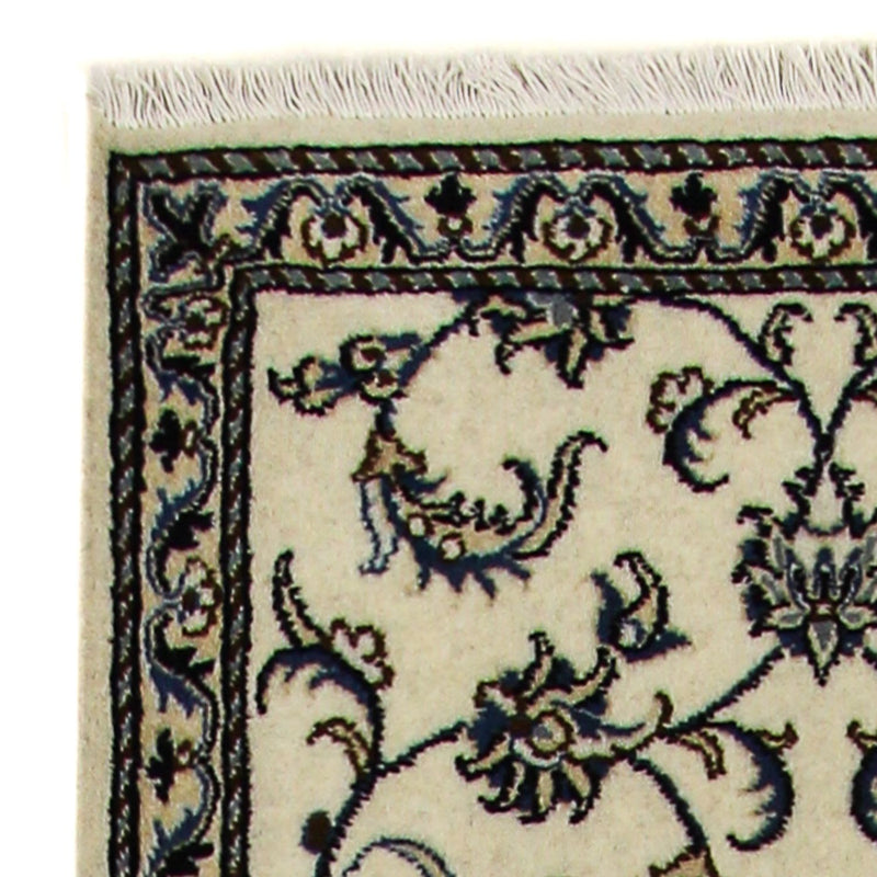 Biegacz Dywan perski - Nain - 296 x 79 cm - beżowy