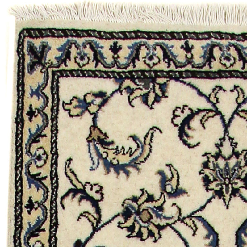 Biegacz Dywan perski - Nain - 290 x 78 cm - beżowy