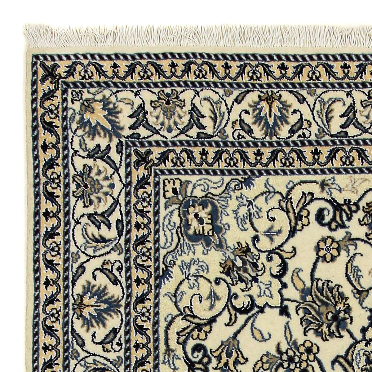 Dywan perski - Nain - 200 x 148 cm - beżowy