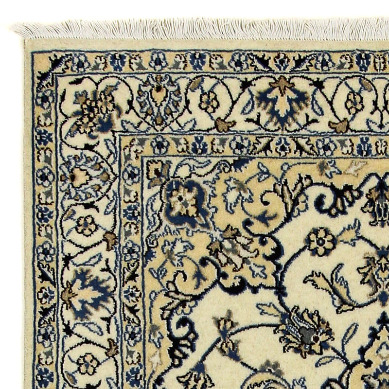 Dywan perski - Nain - 203 x 125 cm - beżowy