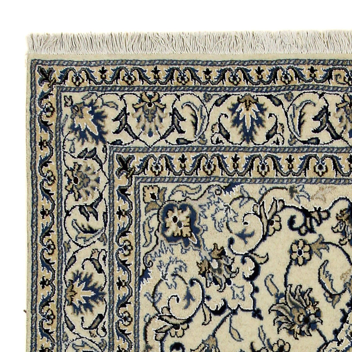 Dywan perski - Nain - 200 x 145 cm - beżowy