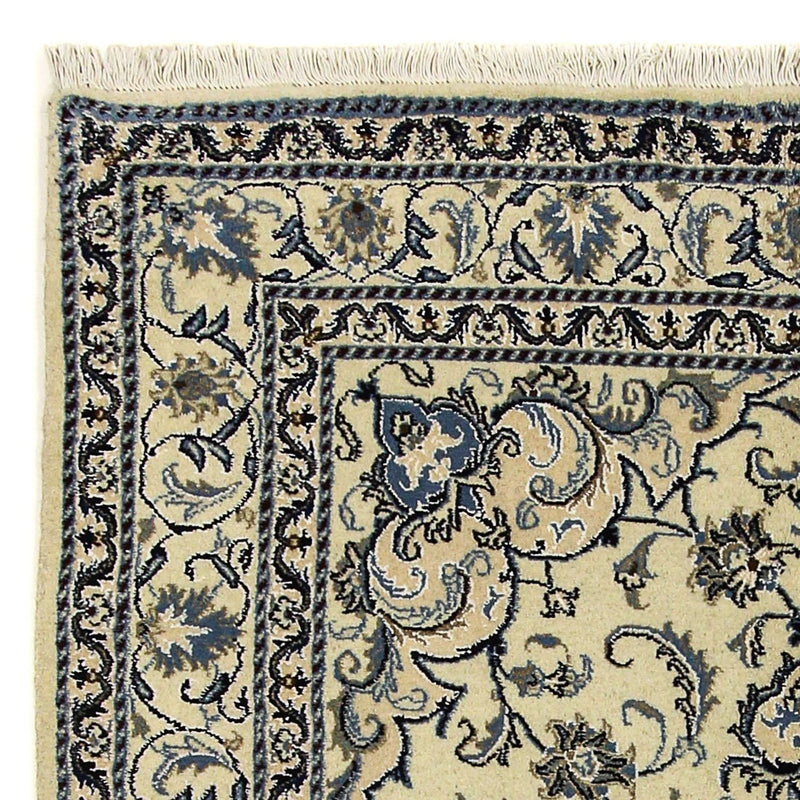 Dywan perski - Nain - 196 x 150 cm - beżowy