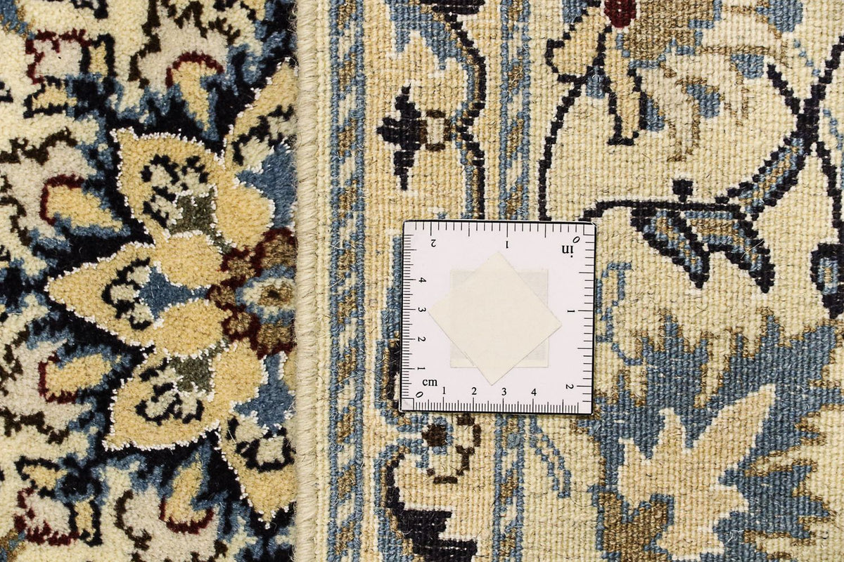 Dywan perski - Nain - 196 x 145 cm - ciemnoniebieski