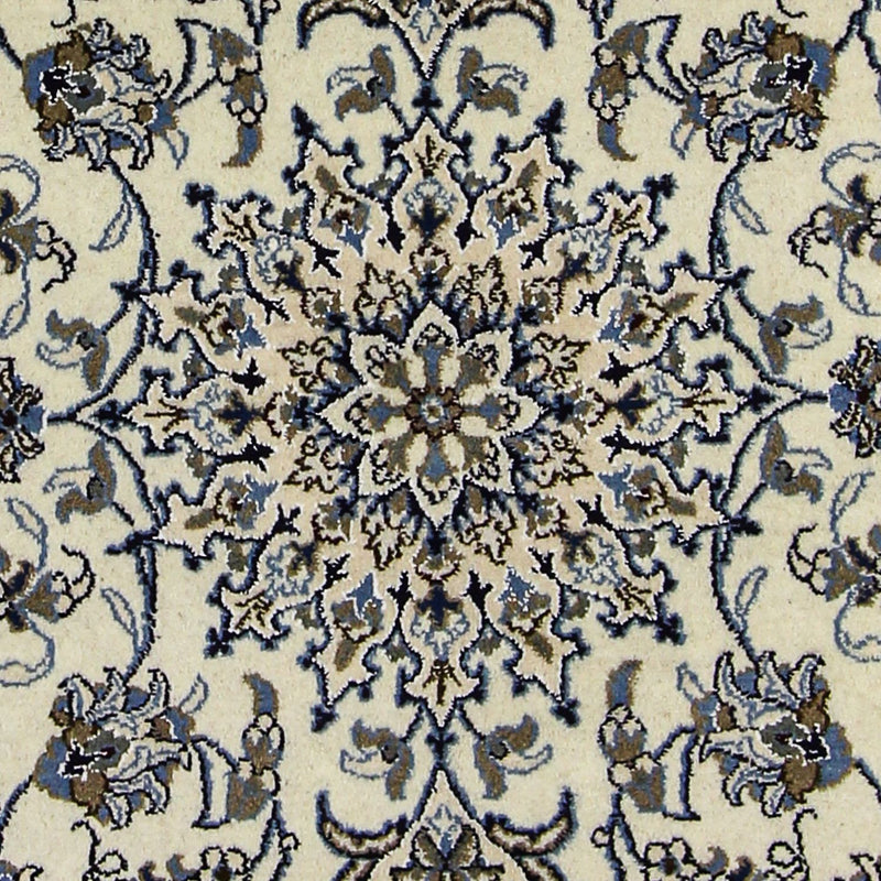 Dywan perski - Nain - 197 x 147 cm - beżowy