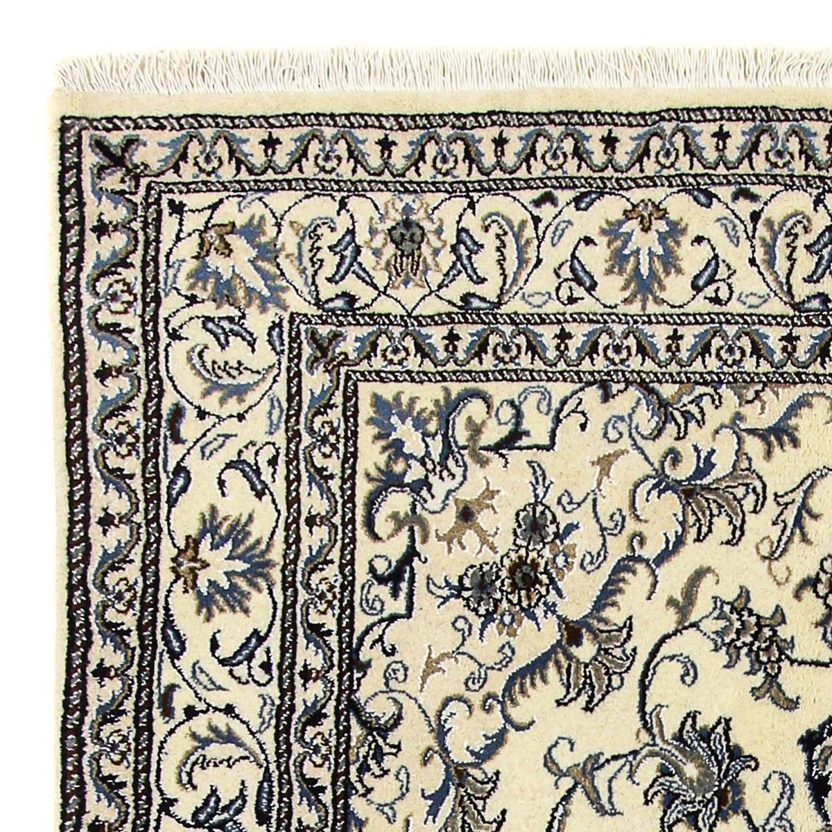 Dywan perski - Nain - 238 x 164 cm - beżowy