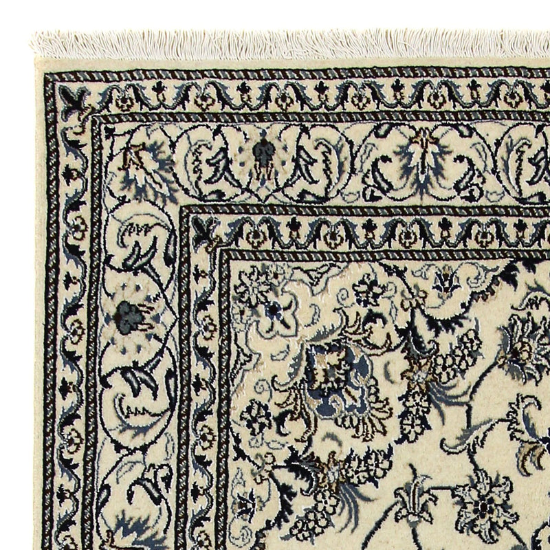 Dywan perski - Nain - 235 x 165 cm - beżowy