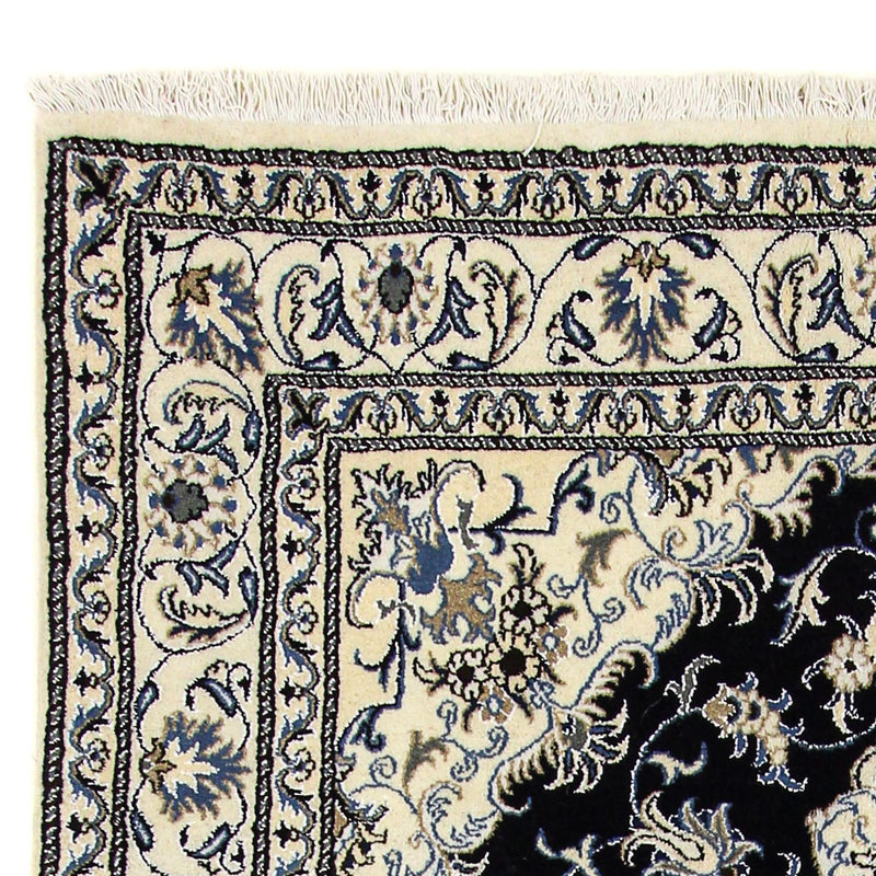 Dywan perski - Nain - 235 x 165 cm - ciemnoniebieski