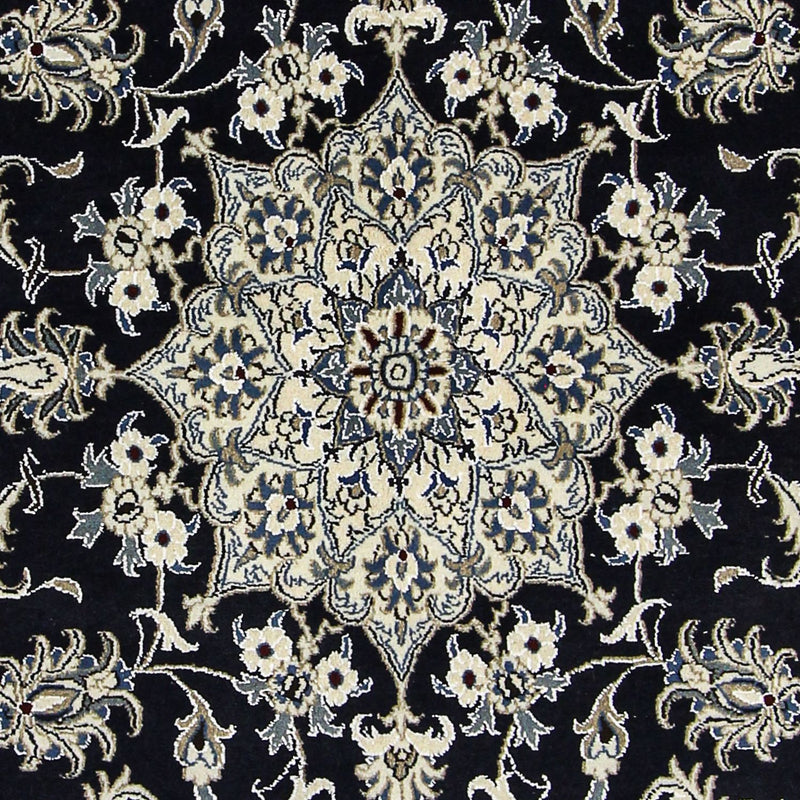 Dywan perski - Nain - 246 x 164 cm - ciemnoniebieski