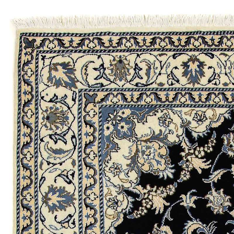 Dywan perski - Nain - 240 x 170 cm - ciemnoniebieski