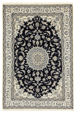 Dywan perski - Nain - 292 x 196 cm - ciemnoniebieski