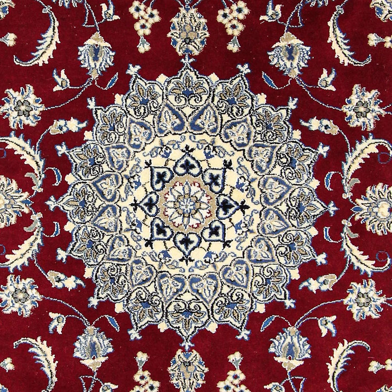 Dywan perski - Nain - 295 x 194 cm - ciemna czerwień