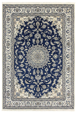 Dywan perski - Nain - 290 x 198 cm - ciemnoniebieski