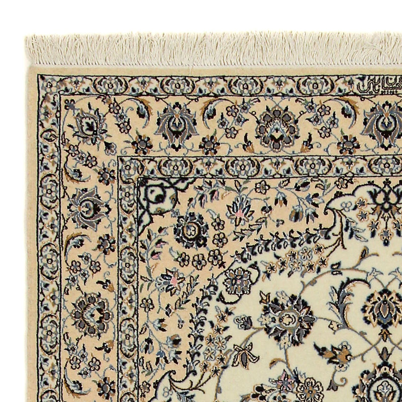 Dywan perski - Nain - Premium - 213 x 137 cm - beżowy