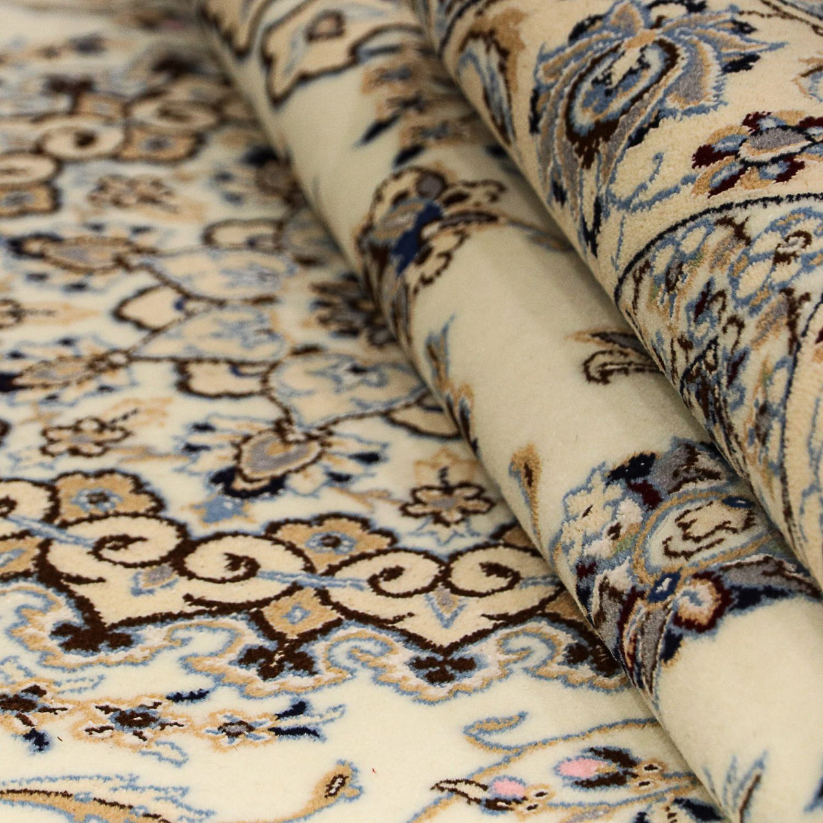 Dywan perski - Nain - Premium - 213 x 137 cm - beżowy