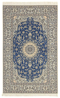 Dywan perski - Nain - Premium - 239 x 149 cm - niebieski