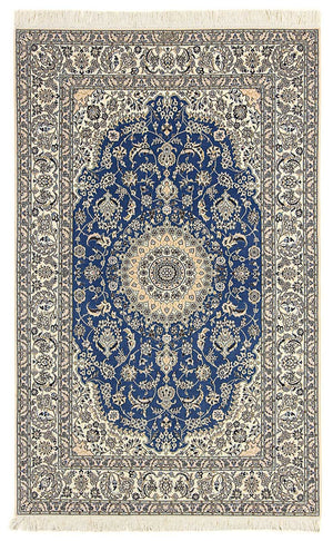 Dywan perski - Nain - Premium - 239 x 149 cm - niebieski