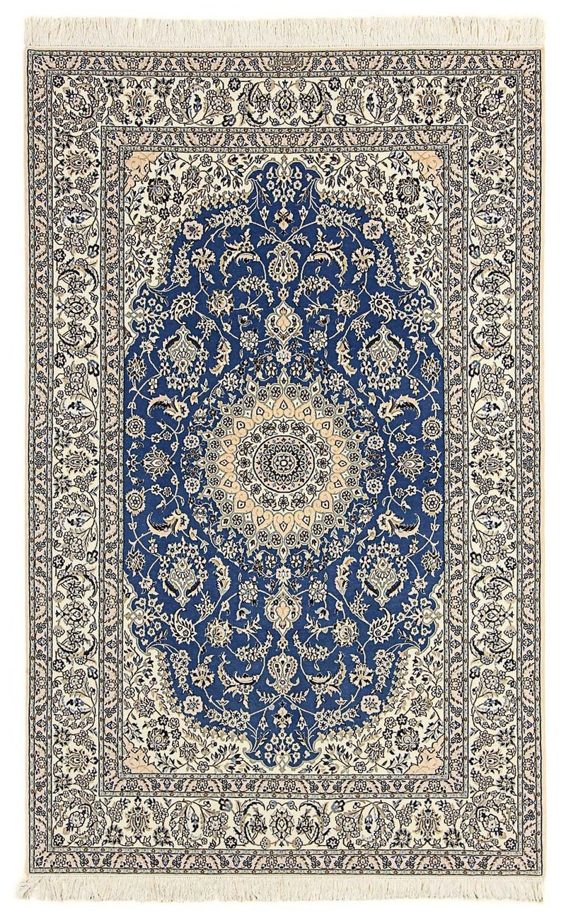 Dywan perski - Nain - Premium - 239 x 149 cm - niebieski