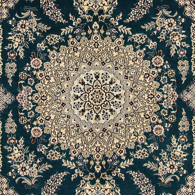 Dywan perski - Nain - Premium - 234 x 156 cm - ciemnoniebieski