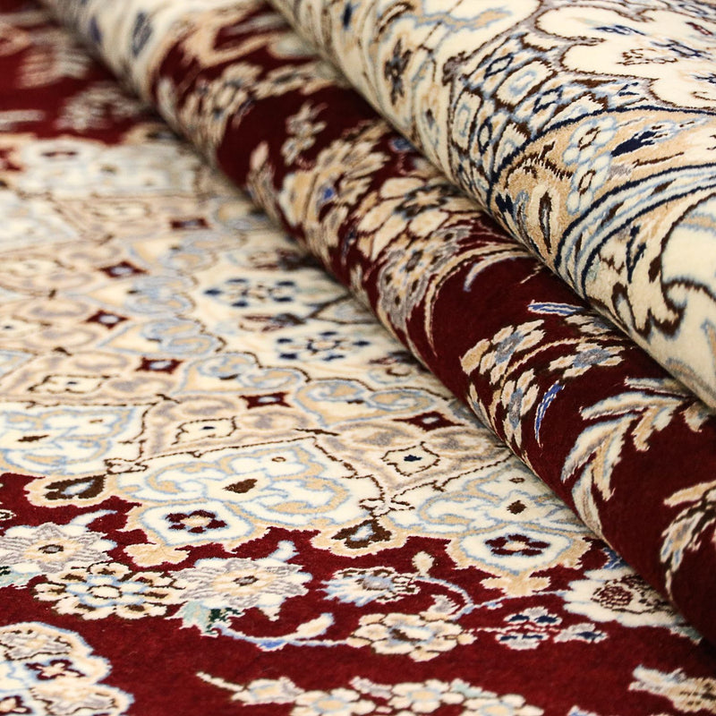 Dywan perski - Nain - Premium - 245 x 151 cm - ciemnoniebieski