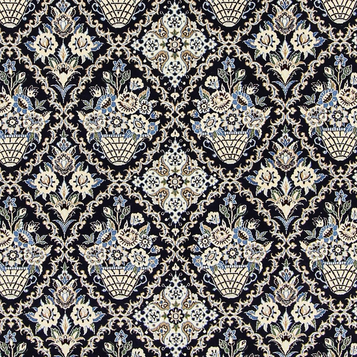 Dywan perski - Nain - Premium - 243 x 151 cm - beżowy