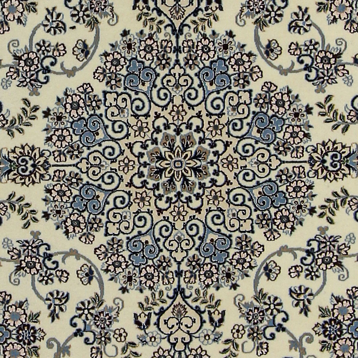 Dywan perski - Nain - Premium - 183 x 133 cm - beżowy