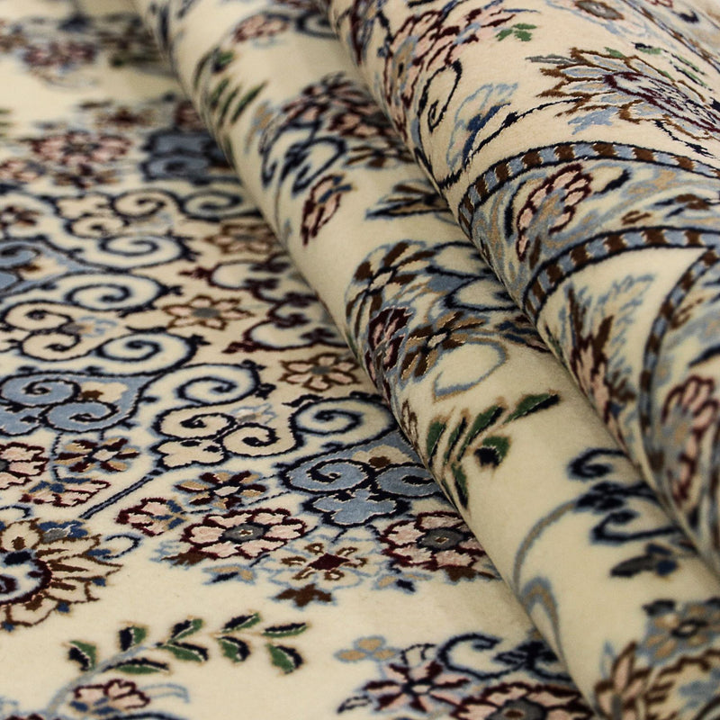 Dywan perski - Nain - Premium - 183 x 133 cm - beżowy