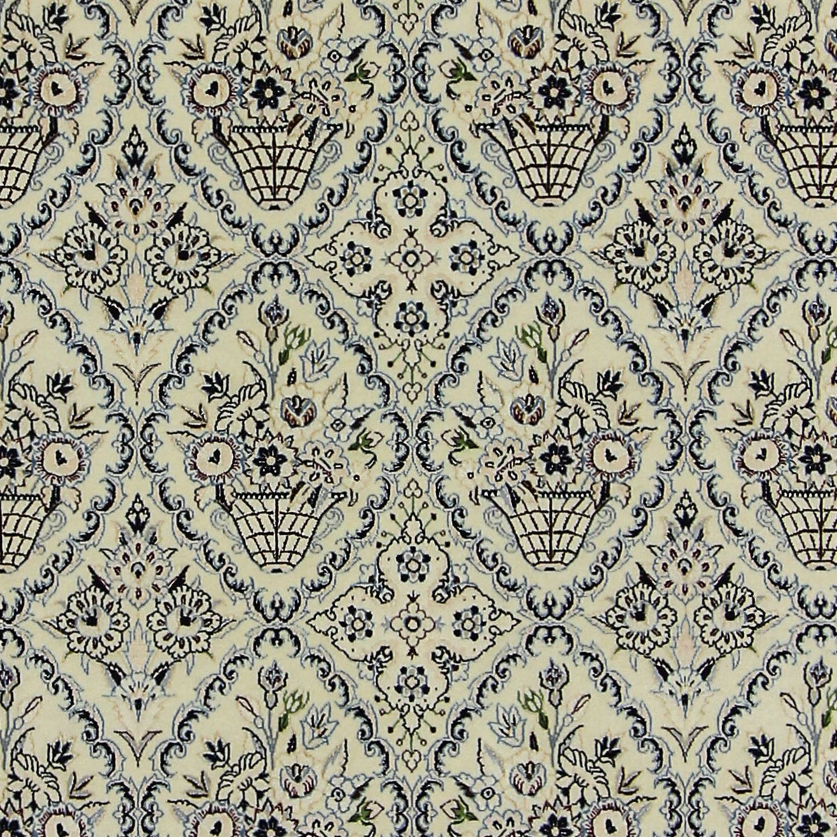 Dywan perski - Nain - Premium - 226 x 152 cm - beżowy