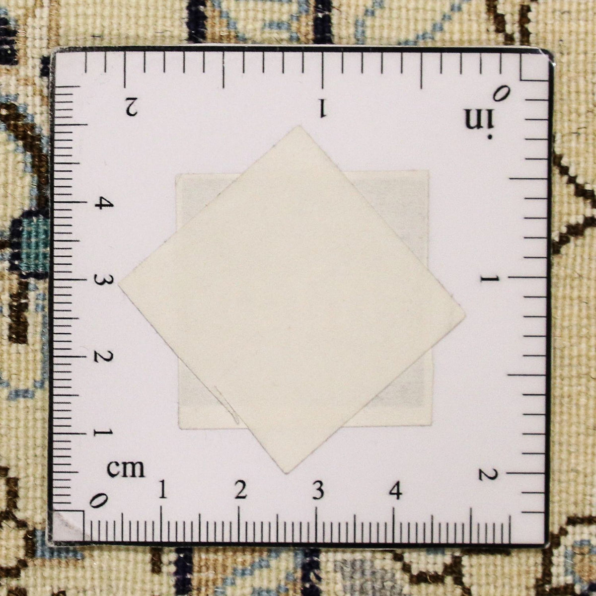 Dywan perski - Nain - Premium kwadratowy  - 207 x 206 cm - ciemna czerwień