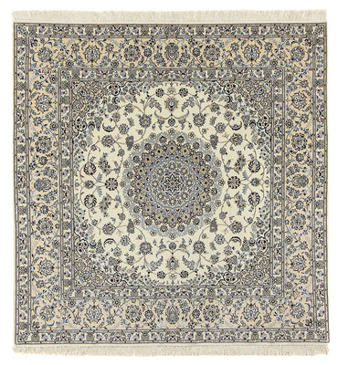 Dywan perski - Nain - Premium kwadratowy  - 205 x 205 cm - beżowy