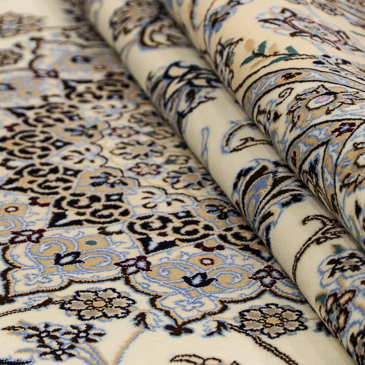 Dywan perski - Nain - Premium - 268 x 208 cm - beżowy