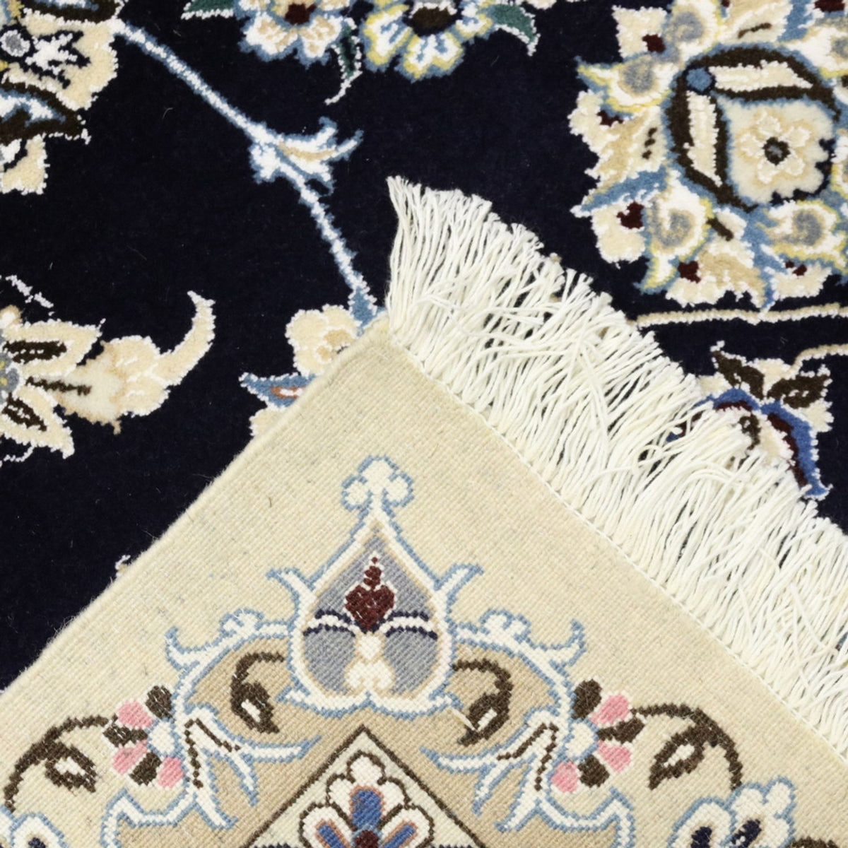 Dywan perski - Nain - Królewski - 309 x 205 cm - ciemnoniebieski