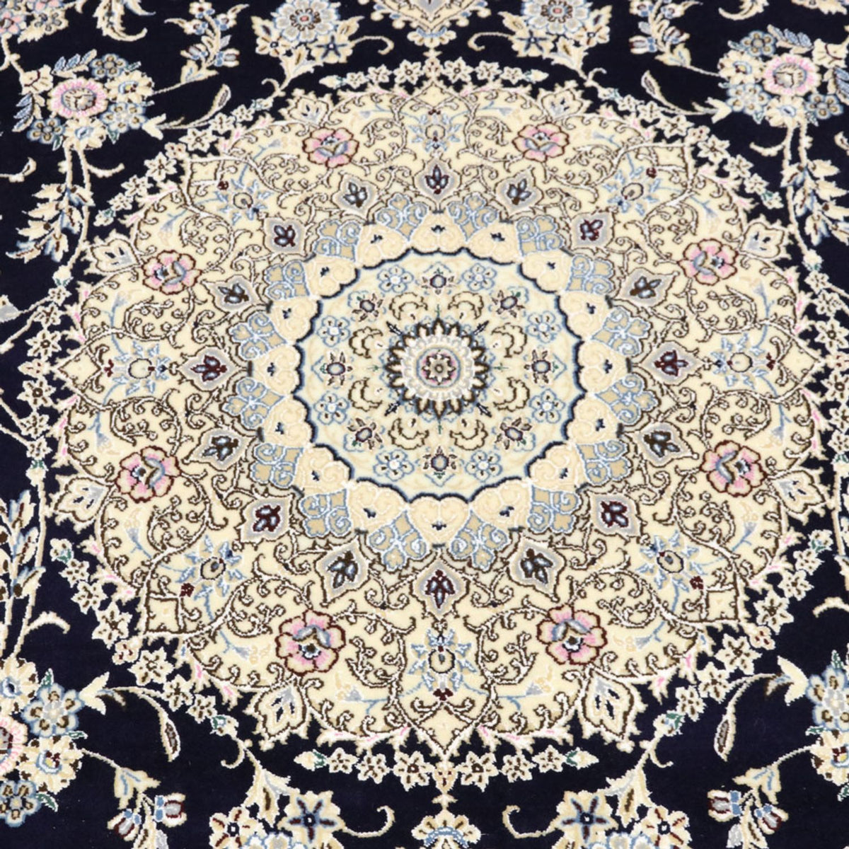 Dywan perski - Nain - Królewski - 304 x 250 cm - ciemnoniebieski