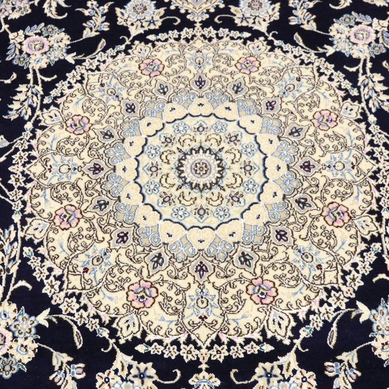 Dywan perski - Nain - Królewski - 304 x 250 cm - ciemnoniebieski