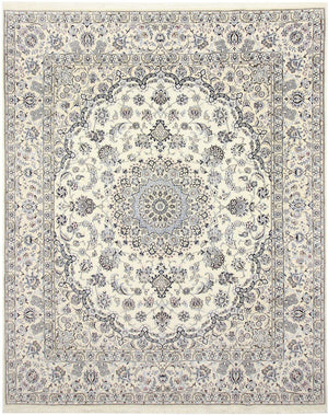 Dywan perski - Nain - Królewski - 306 x 250 cm - kremowy