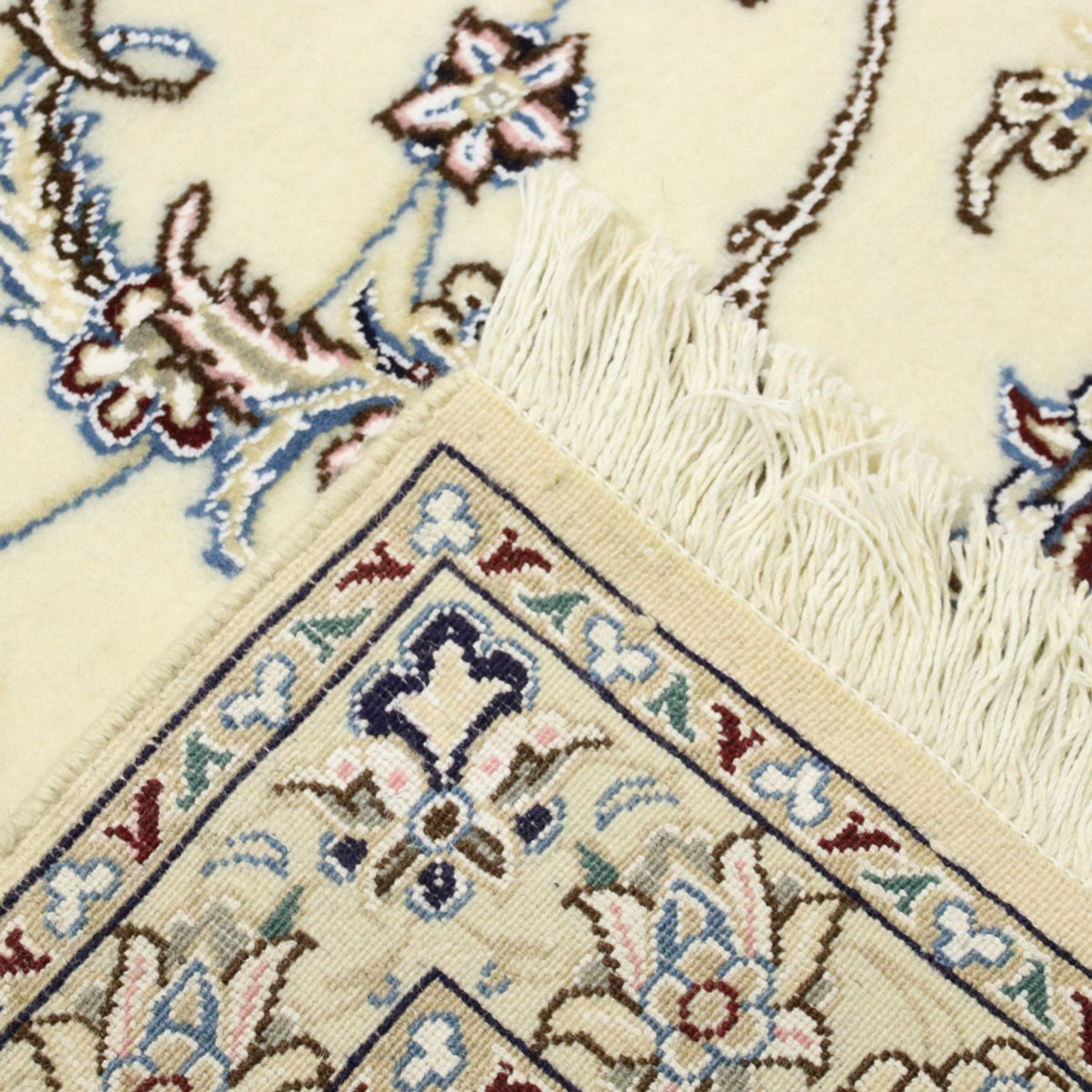 Dywan perski - Nain - Królewski - 361 x 249 cm - kremowy