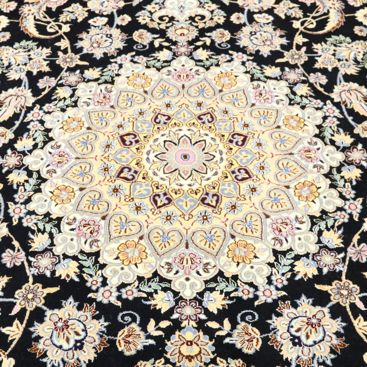 Dywan perski - Nain - Królewski - 350 x 254 cm - ciemnoniebieski