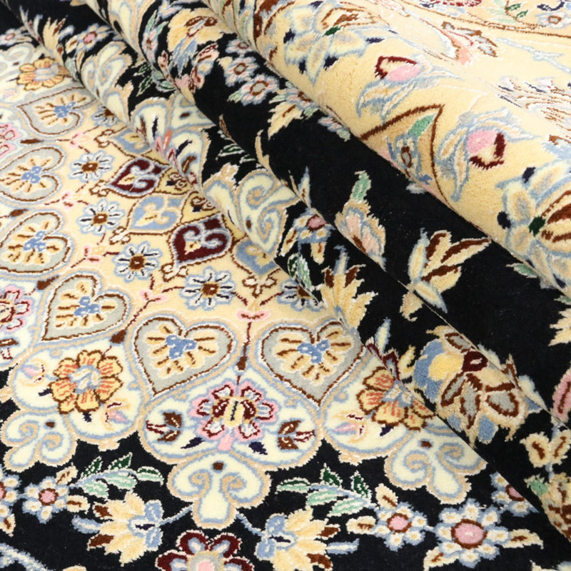 Dywan perski - Nain - Królewski - 350 x 254 cm - ciemnoniebieski