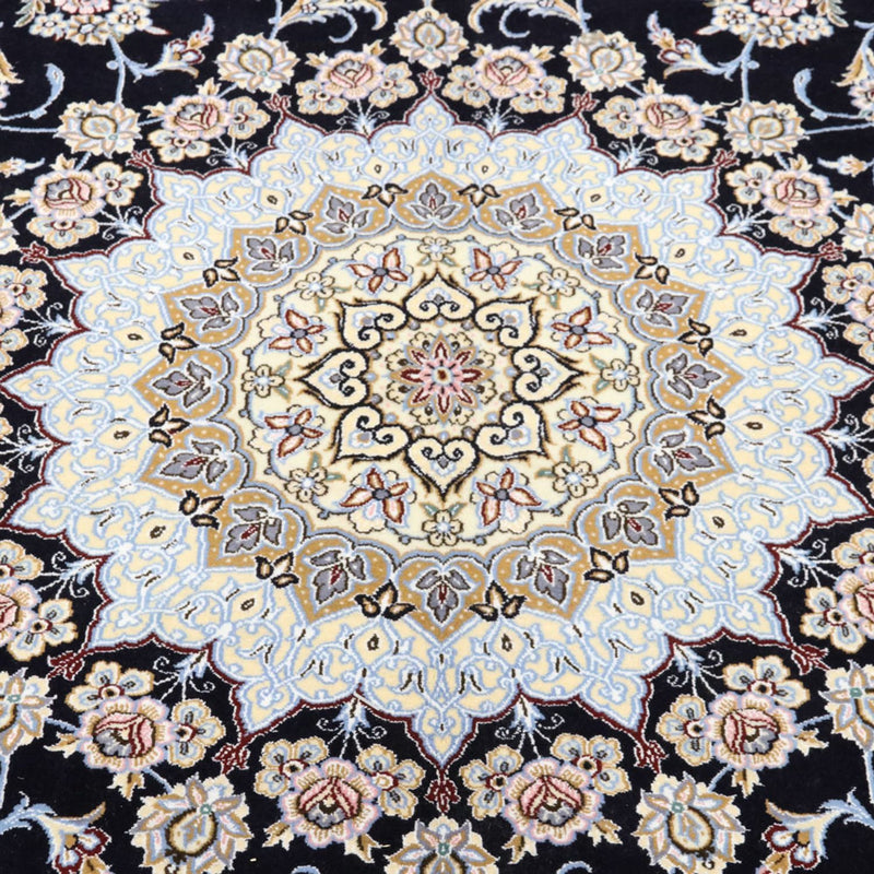 Dywan perski - Nain - Królewski - 356 x 248 cm - ciemnoniebieski