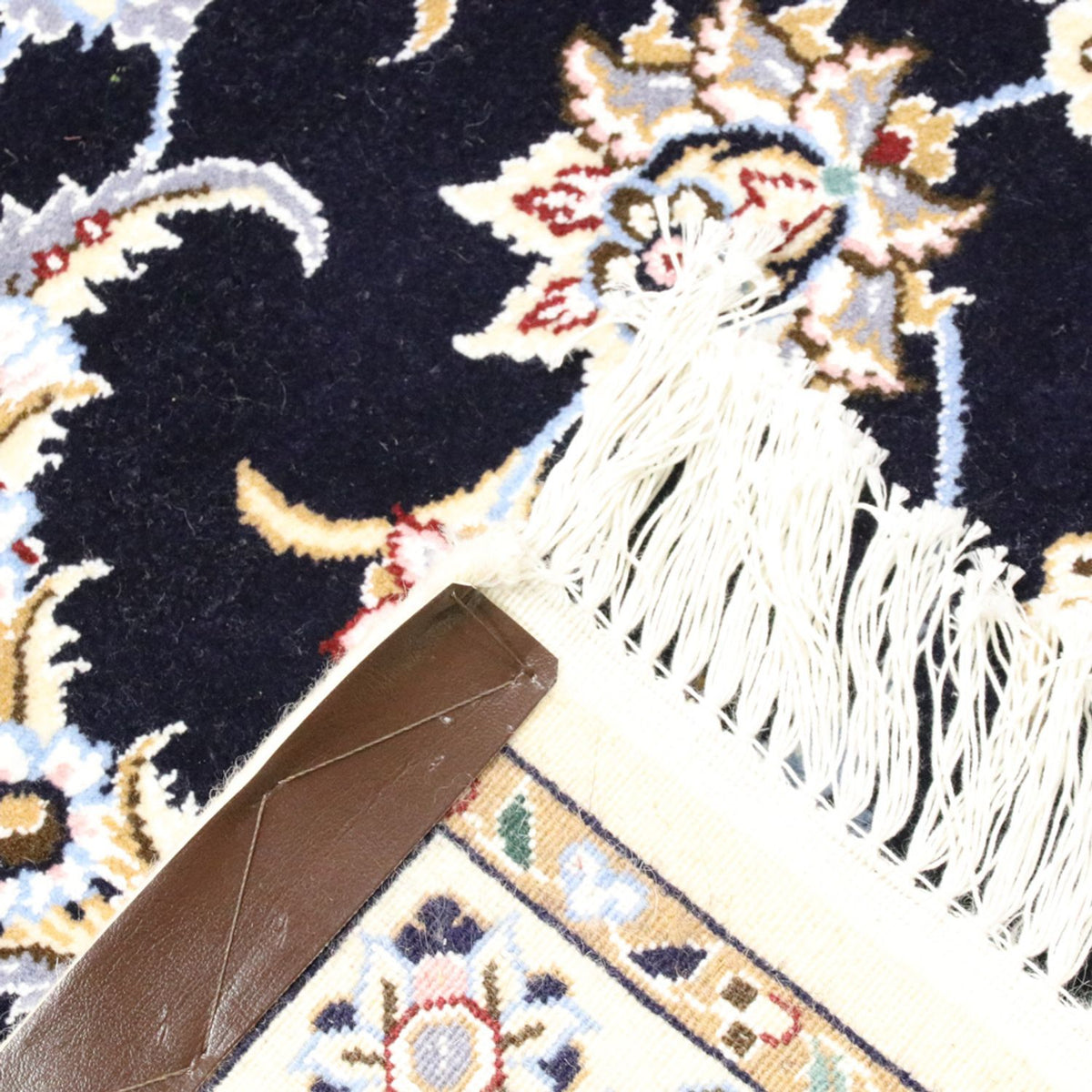 Dywan perski - Nain - Królewski - 356 x 248 cm - ciemnoniebieski