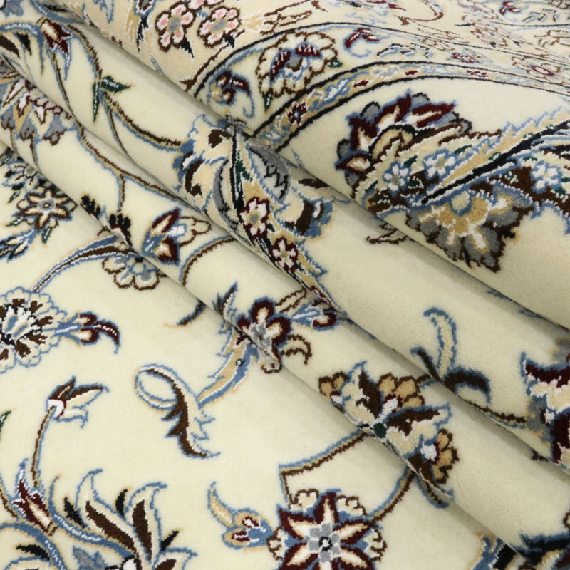 Dywan perski - Nain - Królewski - 308 x 204 cm - kremowy