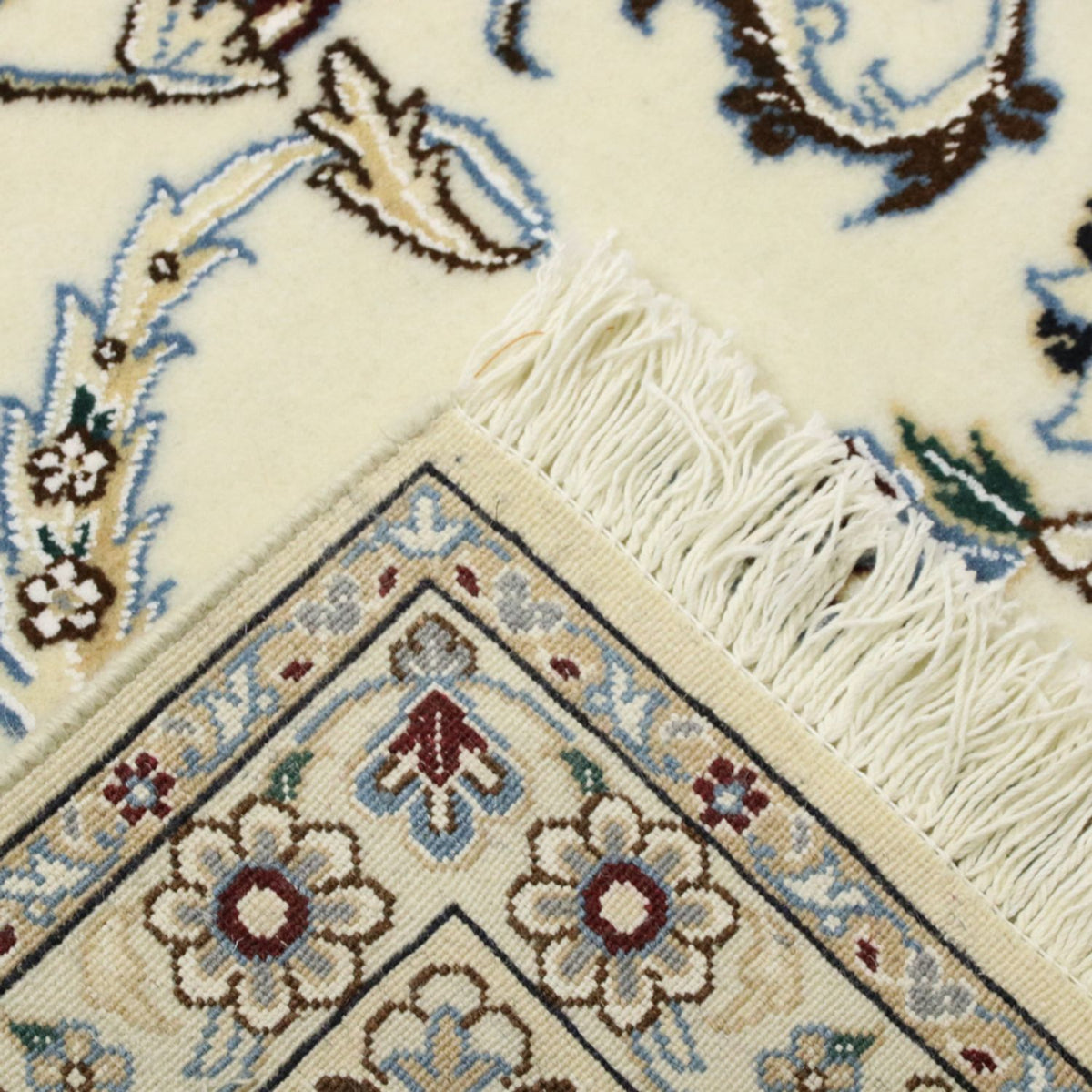 Dywan perski - Nain - Królewski - 308 x 204 cm - kremowy